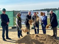 Multidos Hamburg GmbH feiert Spatenstich für neuen Unternehmenssitz im TIP Innovationspark Nordheide (Buchholz).