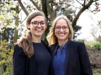 Traceless-Gründerinnen: Johanna Baare (l.) und Anne Lamp