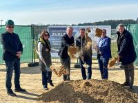 Multidos Hamburg GmbH feiert Spatenstich für neuen Unternehmenssitz im TIP Innovationspark Nordheide (Buchholz).